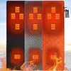 USB Rechargeable Heated Sleeping Bag Pad 3 Heat Levels 5 Heating Zones for Tent