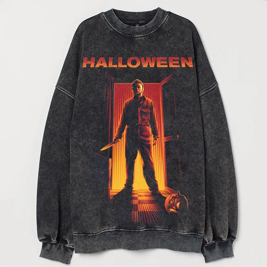 Horror Halloween Vintage Sweatshirt