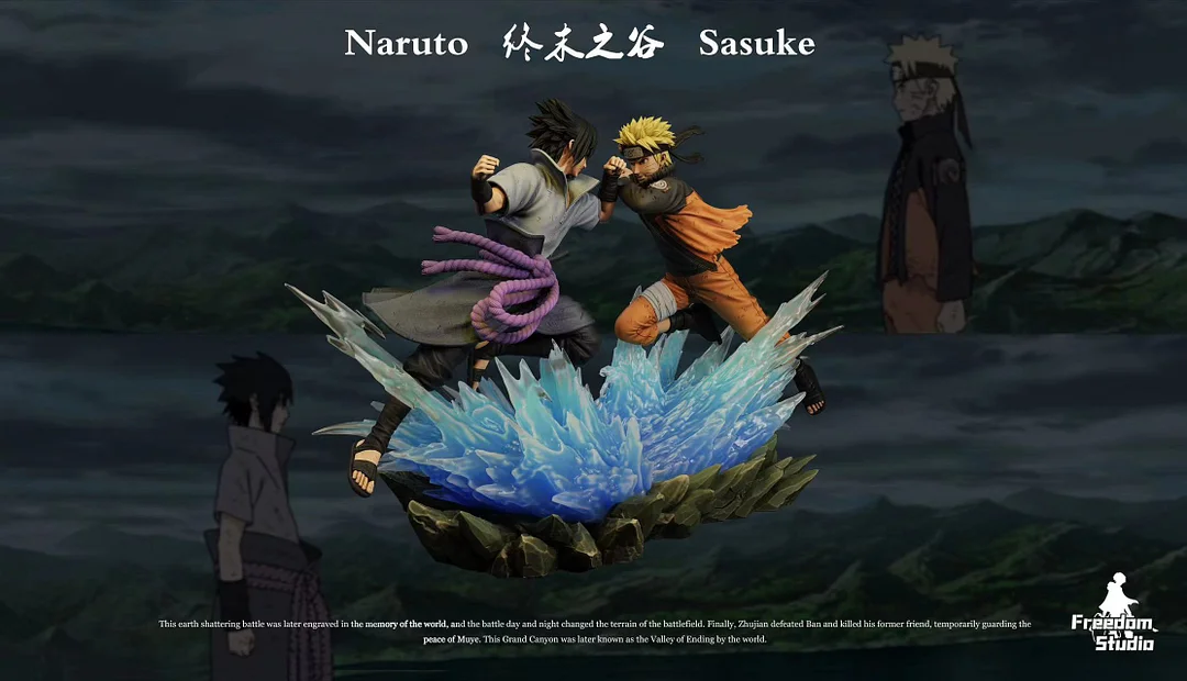 naruto and sasuke final valley