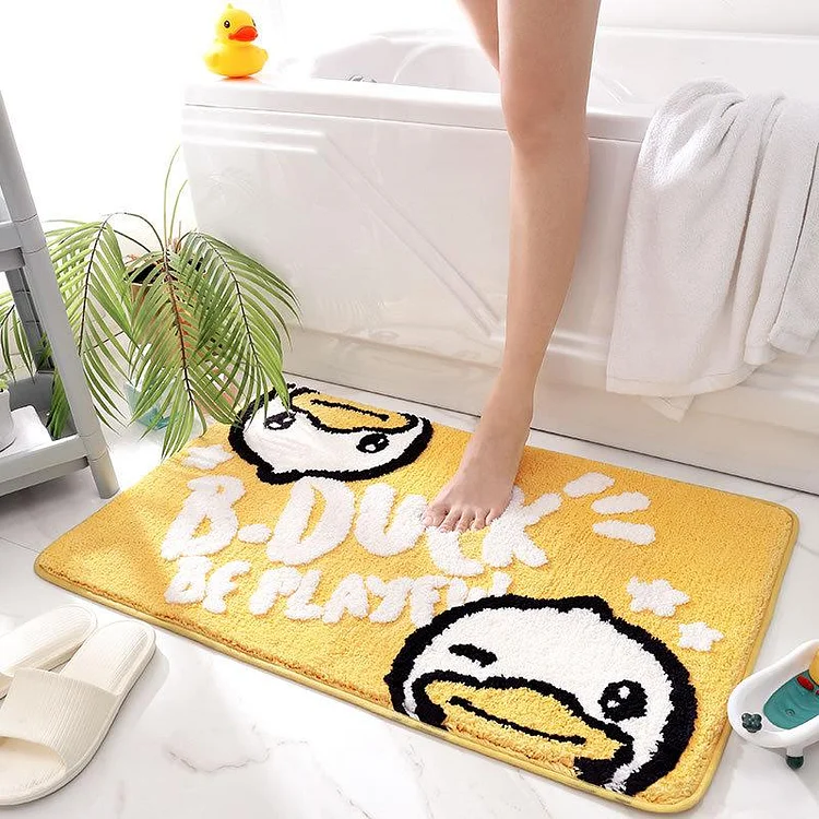 Cute Humor Duck Carpet