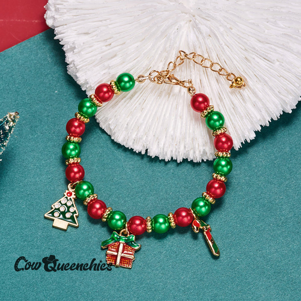 Christmas Gift Fashion Bracelet Red / ONE-SIZE