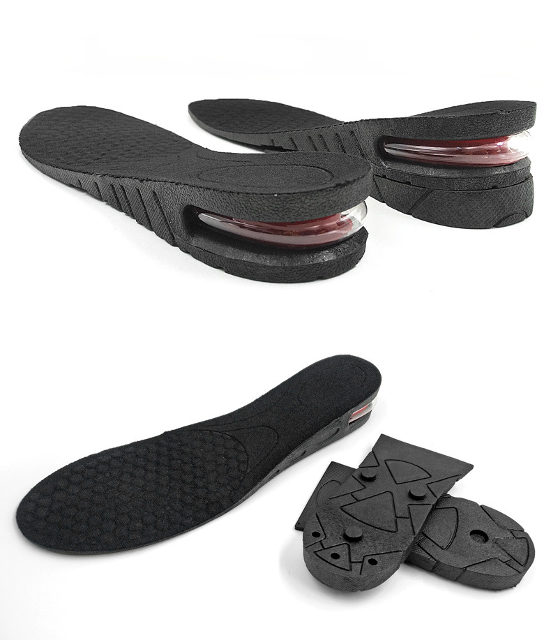 Likron Watches Adjustable Height Increase Insoles with Air Cushion Lift Inserts for Men Women 12 to 35 Variable Lift