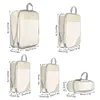 5Pcs Compressible Storage Bag Waterproof Travel Duffel Bag Lightweight Suitcase