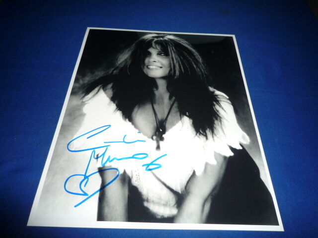 CAROLINE MUNRO signed autograph In Person 8x10 ( 20x25 cm) DR. PHIBES