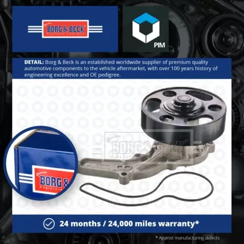 Water Pump fits HONDA HR-V RU1 1.5 2015 on Coolant B&B 192005R0003 Quality New Parts