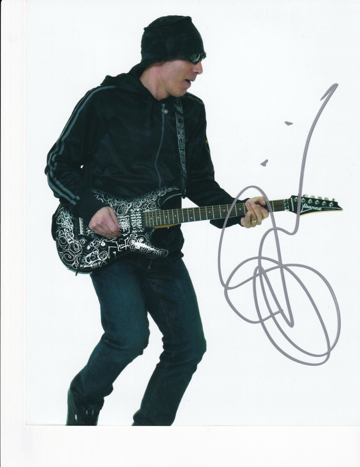 Joe Satriani REAL hand SIGNED 8x10 Photo Poster painting #1 COA Autographed Guitarist