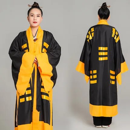 Chinese Taoism Clothing Wudang Mountain Taiji Clothes Bagua Scripture ...