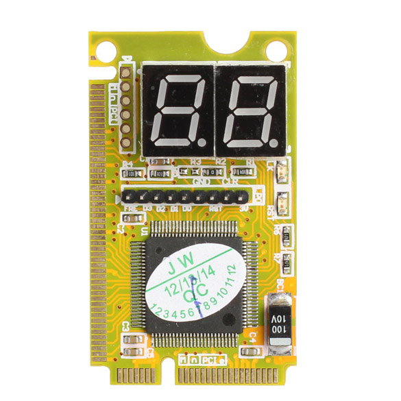 

3In1 Mini Pci Pci-E Lpc Pc Analyzer Tester Notebook Combo Debug Card, 501 Original