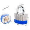 Strengthened Steel Password Padlock Warehouse Door Multi-layer Anti-theft Password Lock