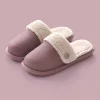 Gioiacombo&trade; Pantofole in cotone impermeabile super morbide e rimovibili in inverno