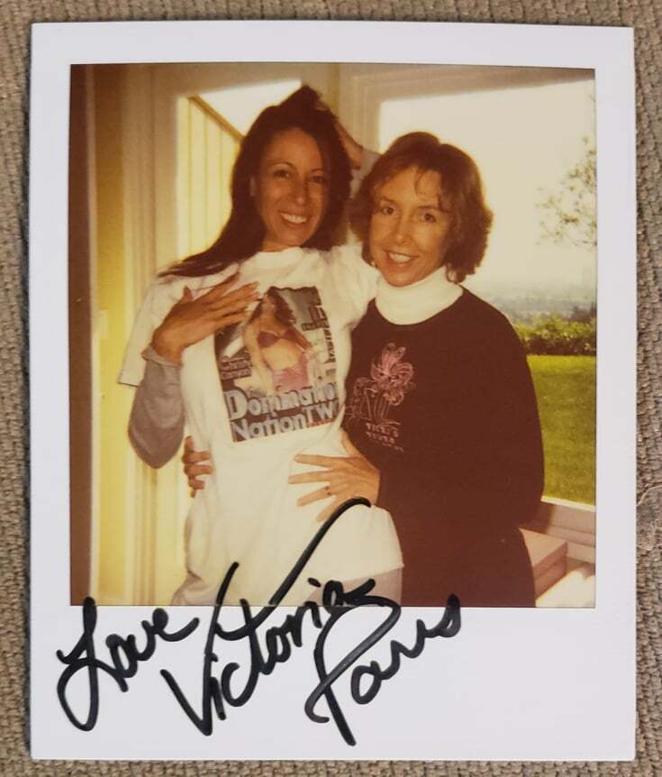 Victoria/Vicky Paris: Rare Polaroid 1/1 Signed Autographed