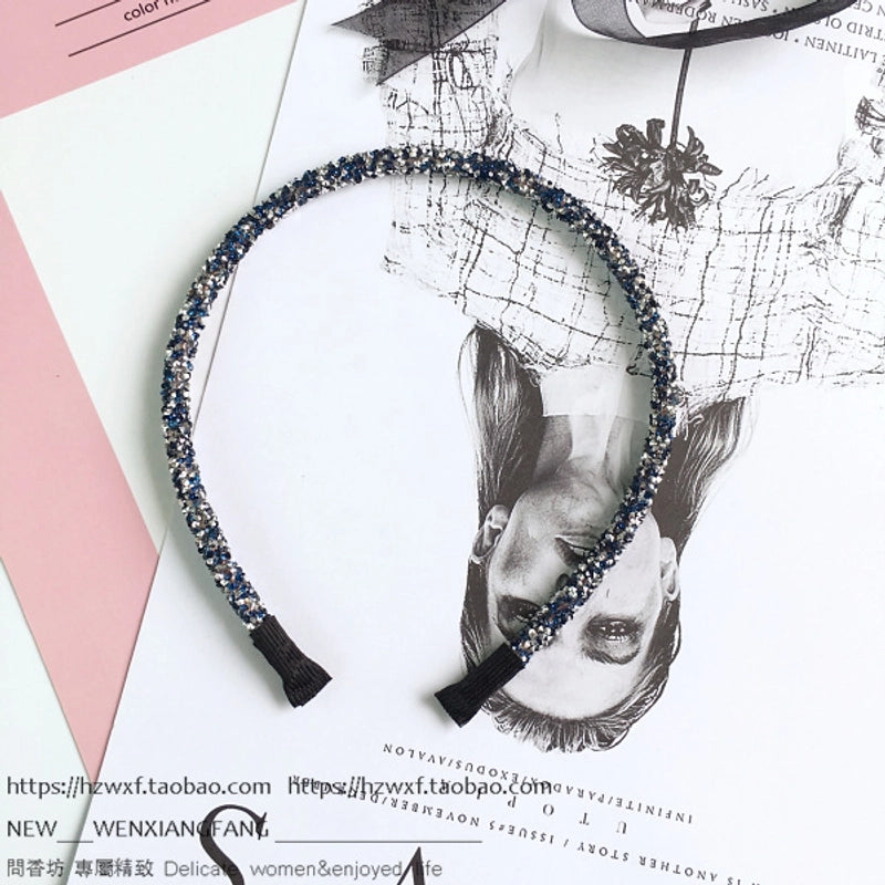 Women’s Minimalist Classic Style Solid Color Alloy Hair Band