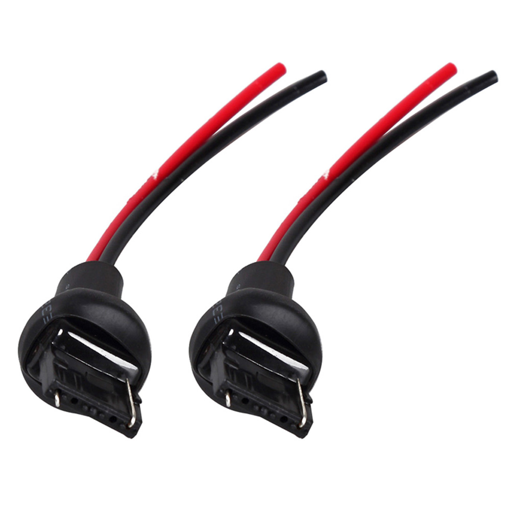 

2pcs 7440 T20 Bulb Connector Male Adapter for Car Turn Signal Bulb Socket, 501 Original