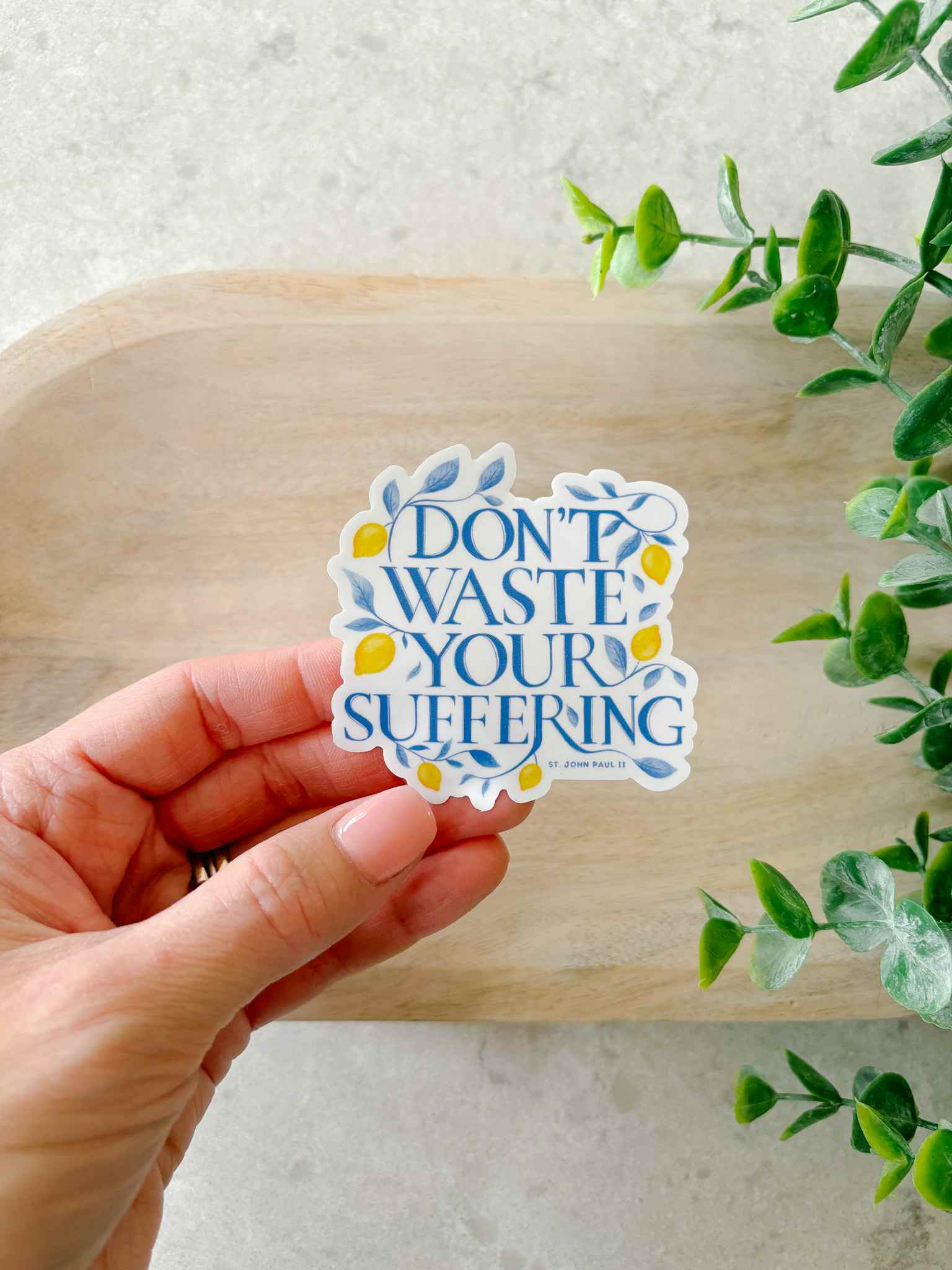 Don't Waste Your Suffering - Sticker
