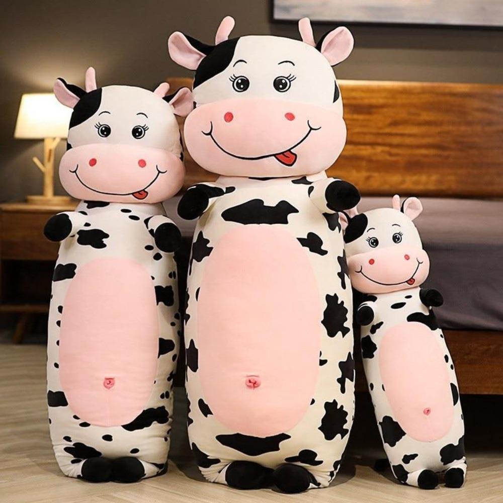 Cute Cow Calf Pillow Plush Stuffed Animal (3 Sizes)、、sdecorshop
