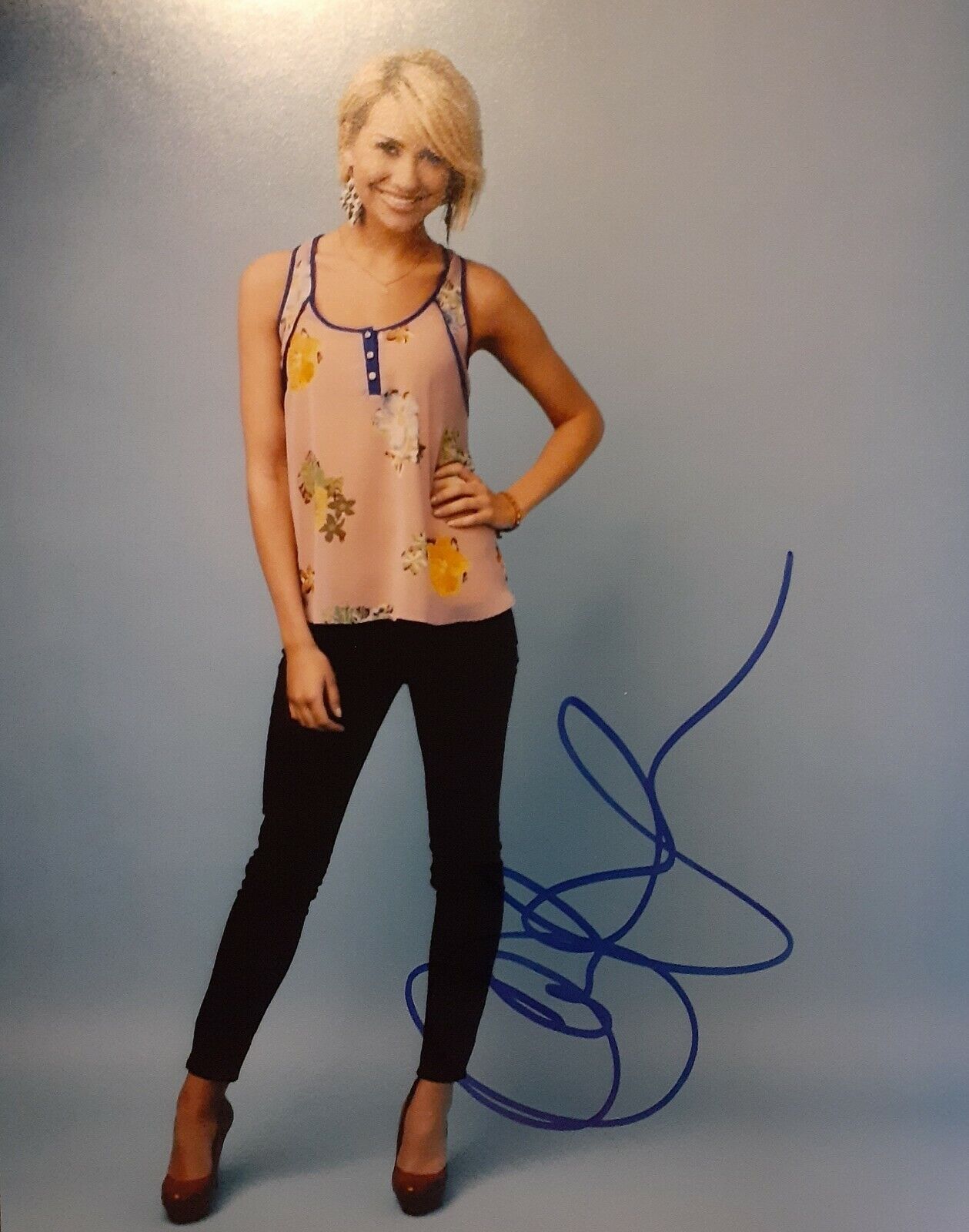 Chelsea King signed 8x10