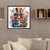 Diamond Painting-DIY Full Round Drill Mad Hatter Alice(40*40 CM)