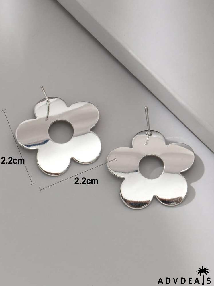 Flower Design Earrings