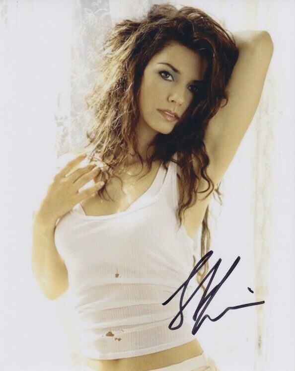 Shania Twain signed 8x10 Photo Poster painting Classic!