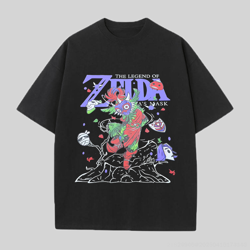 The Legend Of Zelda Printed Unisex Oversized T-shirts