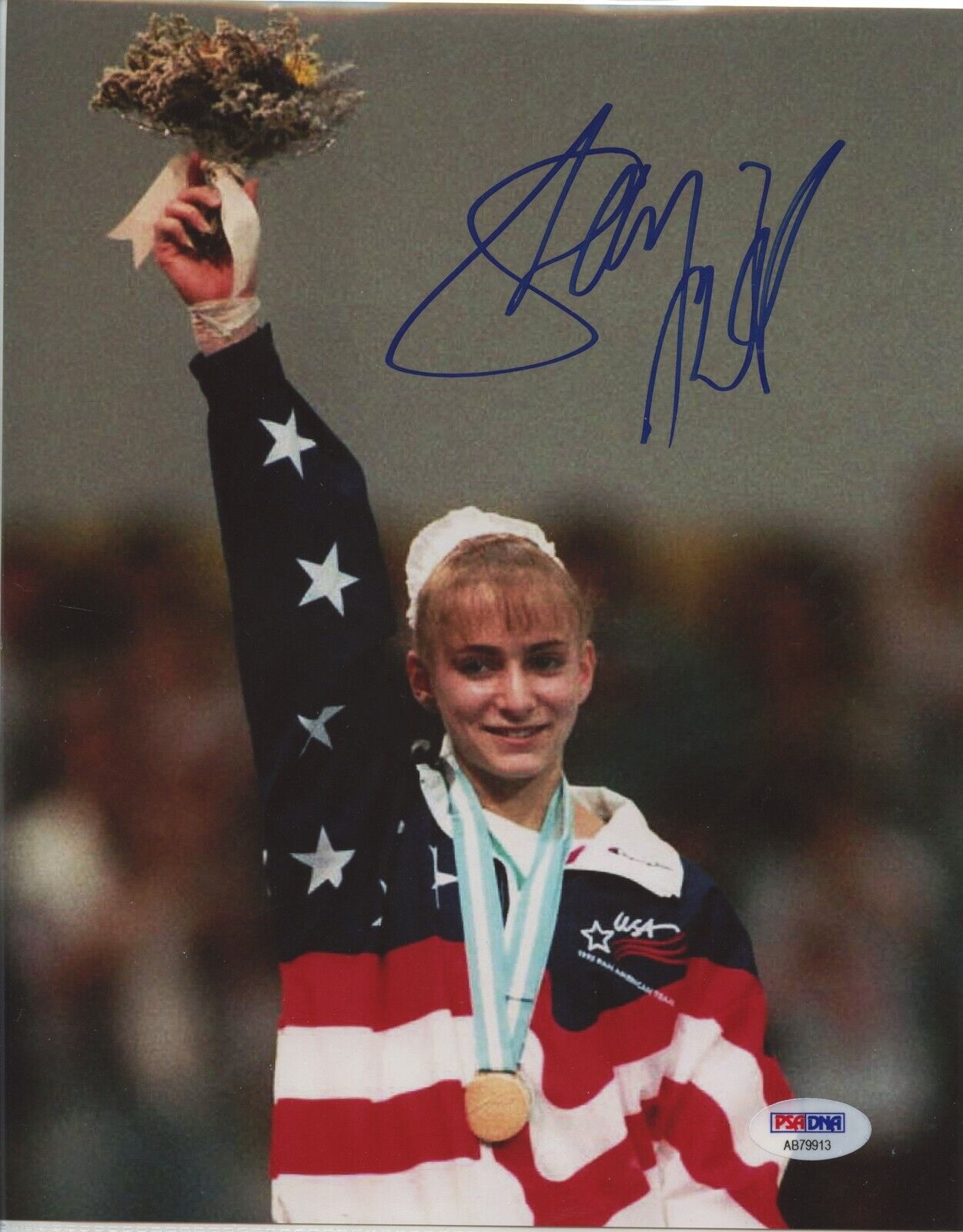 SHANNON MILLER 8x10 Photo Poster painting Signed Autographed Auto PSA DNA Olympic Gold Medal