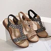 Gioiacombo™ Nuovi sandali estivi con elastico in strass