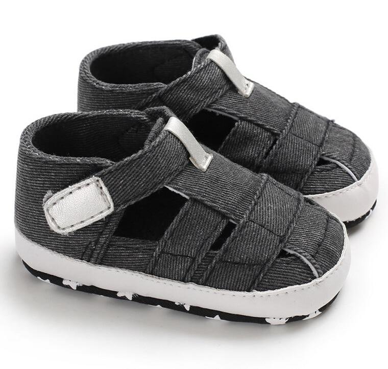 Summer Newborn Baby Boy Girl Solid First Walkers Soft Sole Crib Shoes Sneaker Prewalker Canvas Casual Anti Slip Shoes