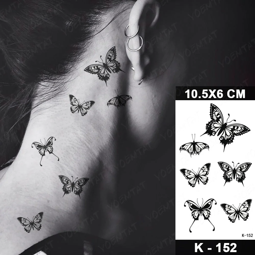 Waterproof Temporary Tattoo Sticker Starry Sky Galaxy Lion Flash Tatoo Wolf Fox Owl Arm Wrist Fake Tatto For Body Art Women Men