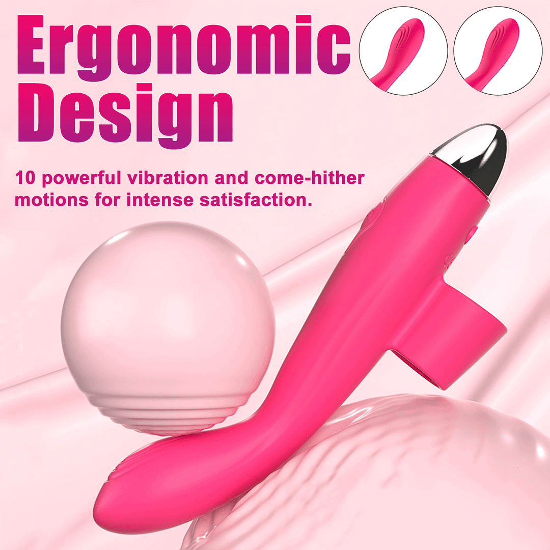 Glyra - G-Spot Finger Vibrator – Precise Come-Hither Motion for Targeted G-Spot Pleasure