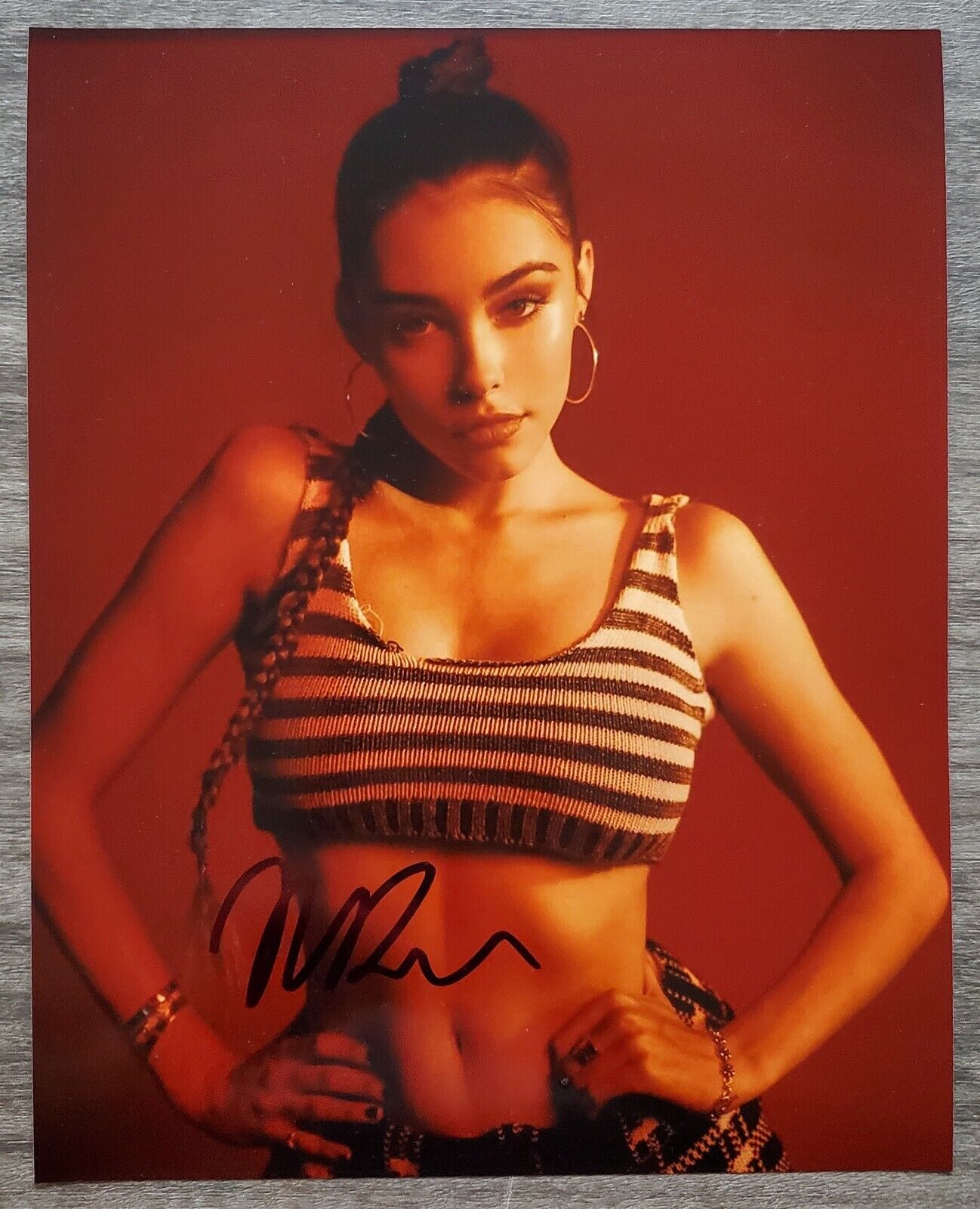 Madison Beer Signed 8x10 Photo Poster painting Singer Songwriter Pop R&B Life Support RAD