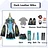 [Wetrose] In Stock Miku Cosplay Costume V2 01 Classic Female Male Fanart Vocaloid Anime Dress Kawaii Leather Latex Cos Wig Shoes Full Set