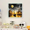 Quiet Night-18CT Stamped Cross Stitch 50*50cm/19.69*19.69in tapestrymarket