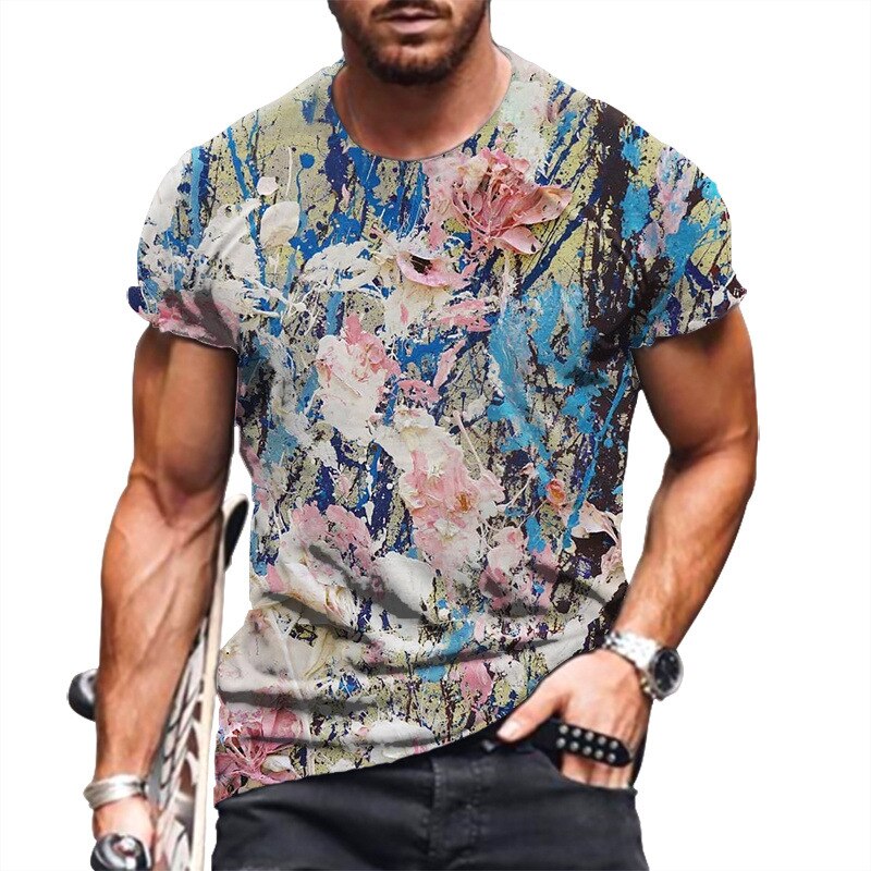 

Retro - 3D Printed Men T Shirt, Xxxl, 501 Original
