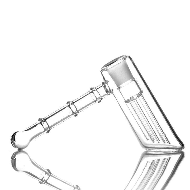 Glass Hammer Pipes 5 arm Tree Perc Bubblers Water Pipe 