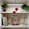 Gras-DIY, k&uuml;nstlerische Vase, Desktop, Diamantkunstkit, doppelseitiger Bohrer, Wohnaccessoire