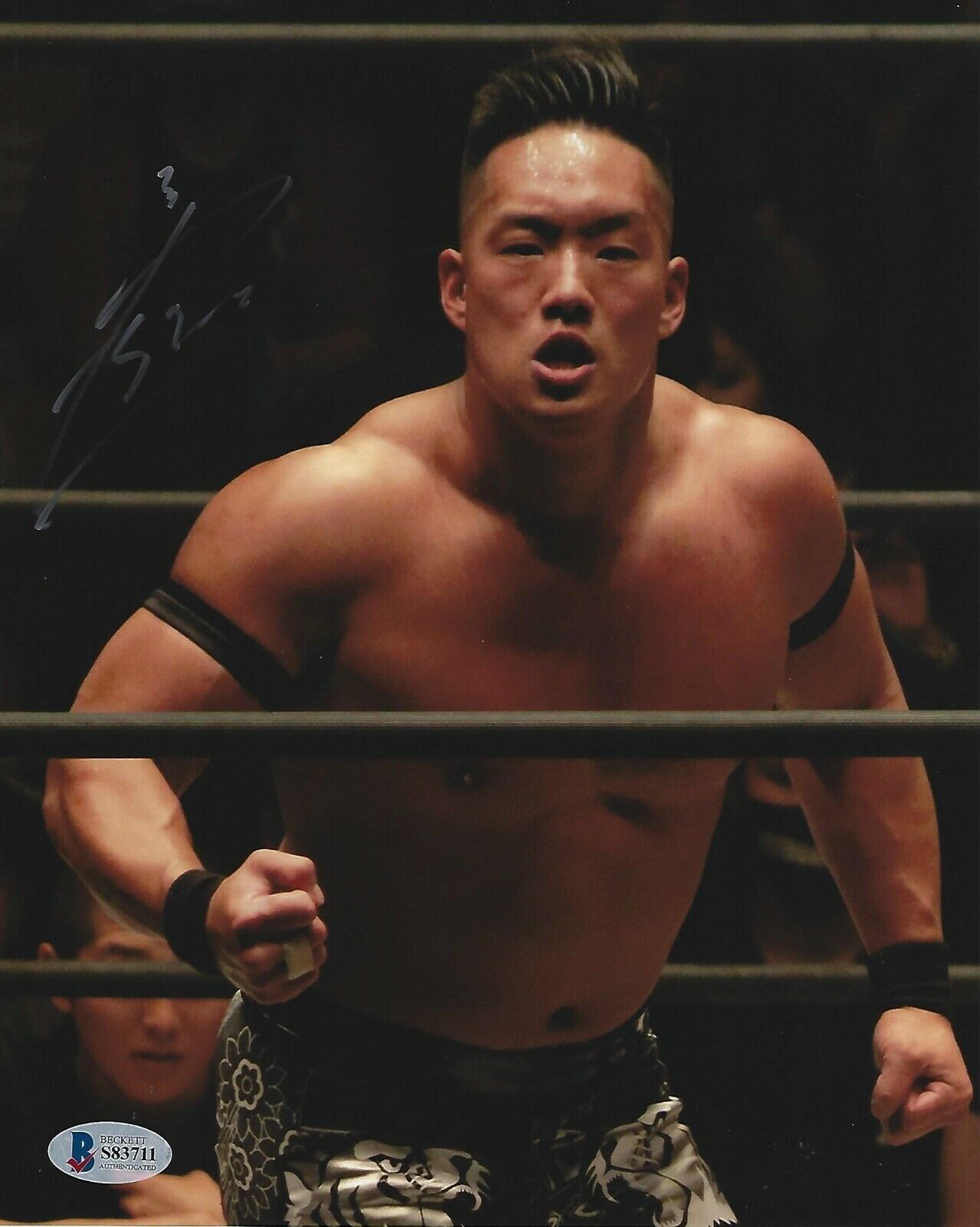 T-Hawk Signed 8x10 Photo Poster painting BAS Beckett COA AEW OWE Dragon Gate Picture Autograph