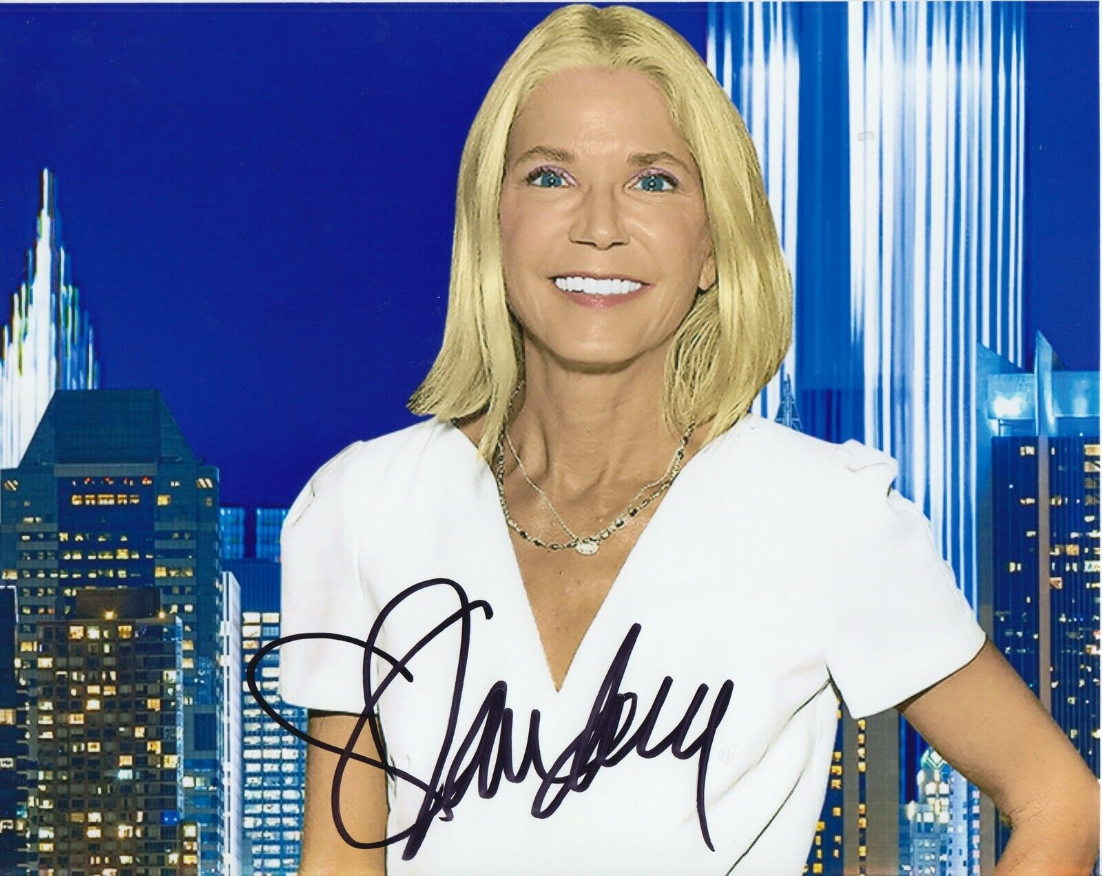 Candace Bushnell (Sex In The City) #2 8x10 Signed Photo Poster painting w/ COA