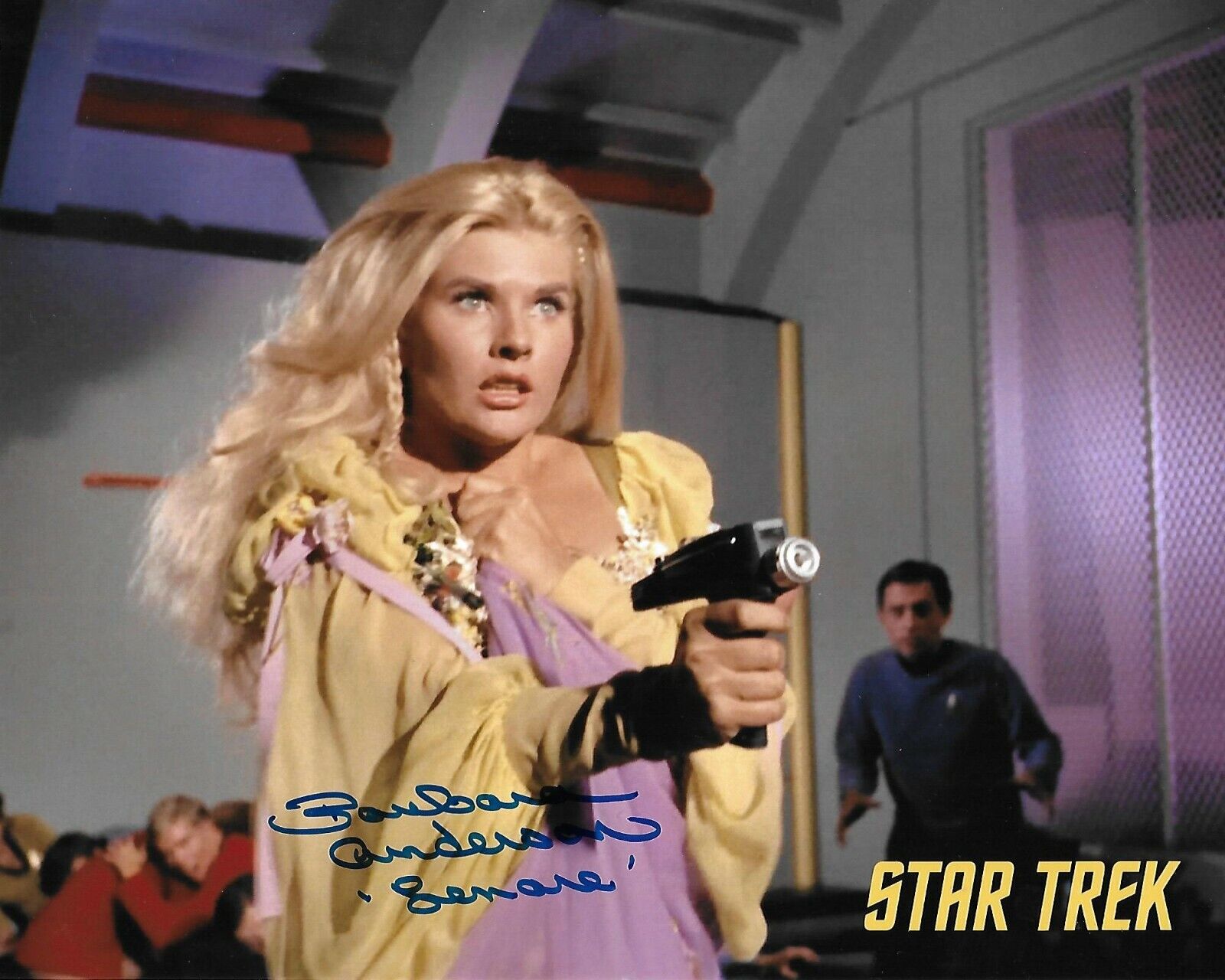 Barbara Anderson Star Trek TOS Original Autographed 8x10 Photo Poster painting #5
