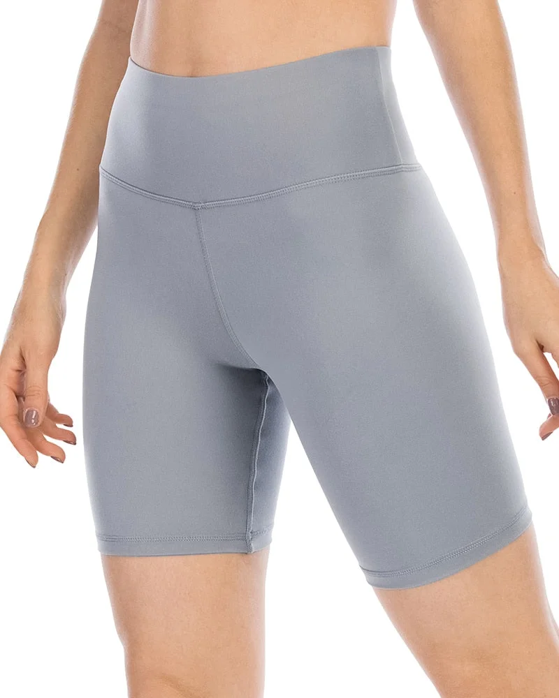 SVOKOR Seamless Biker Shorts Women Solid Push Up Fitness Shorts High Waist Clothing Workout Short Comfortable Female