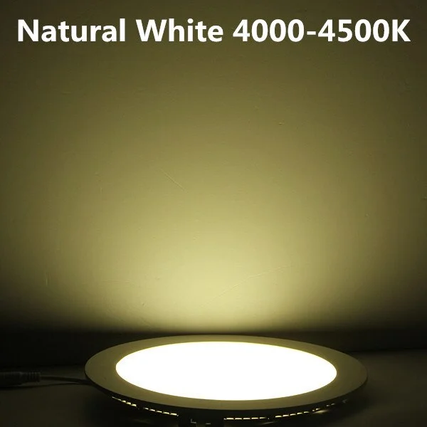 Ultra thin LED Panel Light Recessed LED Ceiling Light Spot Down Light with driver Warm White/Natural White/Cold White