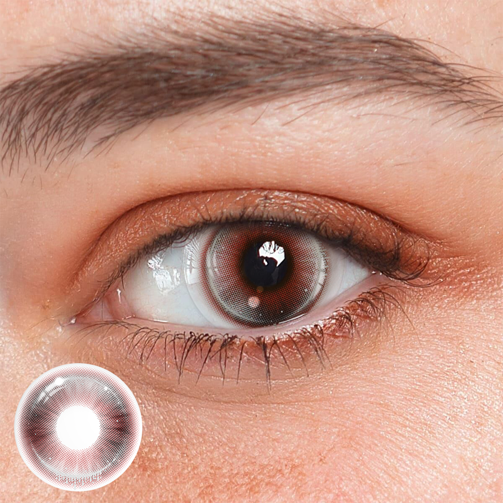 Cosplay Witch's Tears Gray Coloured Contact Lenses