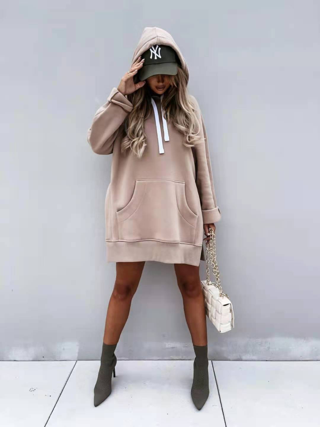 Oversized Hoodie Dress