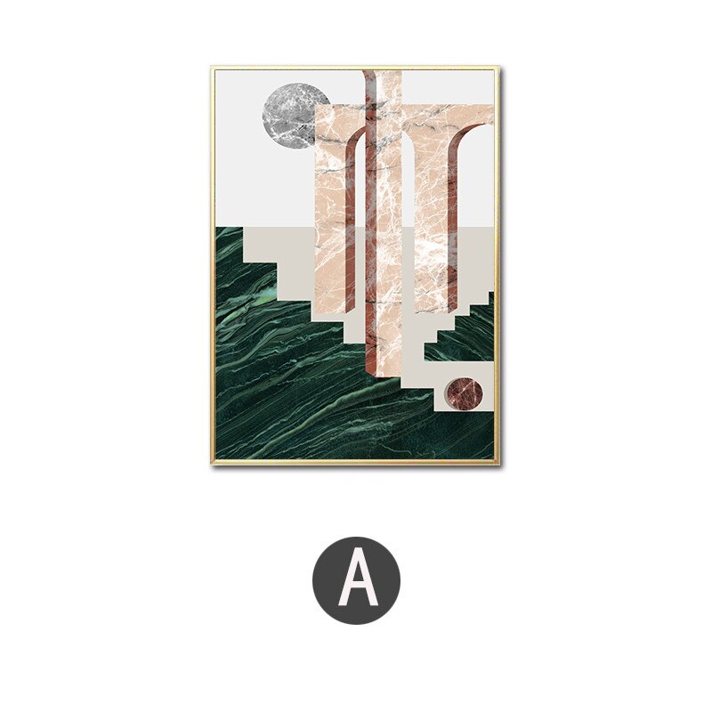 Noedic Style Fashion Poster Venus Geometric Abstract Canvas Print Painting Poster Art Wall Pictures for Living Room Decor