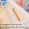 Resin Diamond Painting Point Drill Pen Dual-Ended Diamonds (Orange)