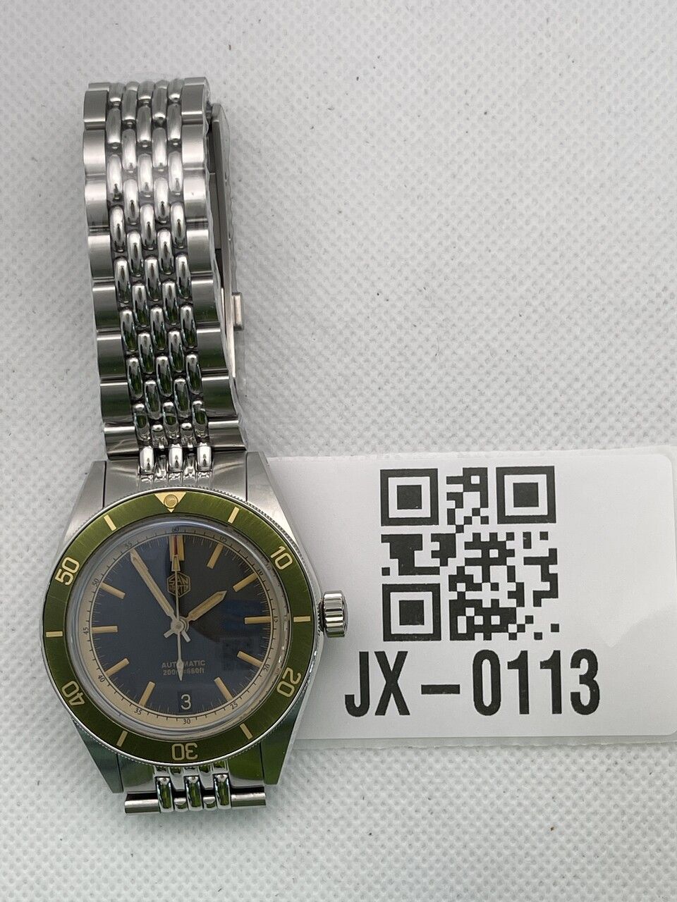 ★US-Pre-Owned★San Martin Distressed Design Diving Watch SN0116G-B San Martin Watch San Martin Watch
