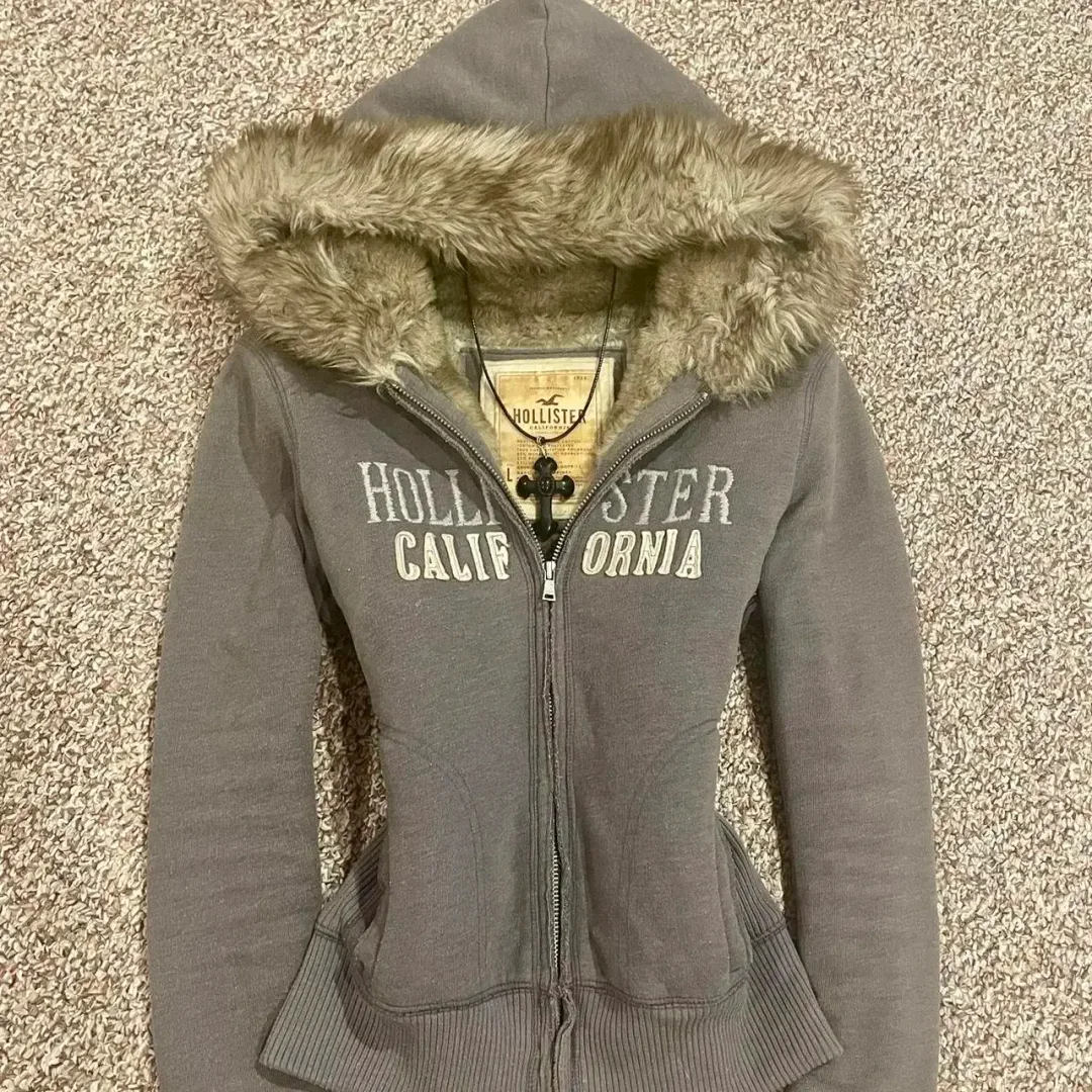 Aonga Casual Zipper Hoodie Jacket Cotton Warm Womens Fashion Jacket Y2k Clothes Letter Embroidery Hoodie Oversized Sweatshirt aonga