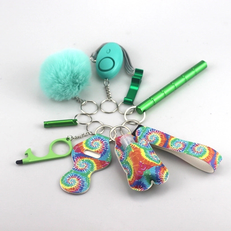 Original Design Self-defense Sunflower Self-defense Self-defense Metal Bag Pendant Self-defense Keychain