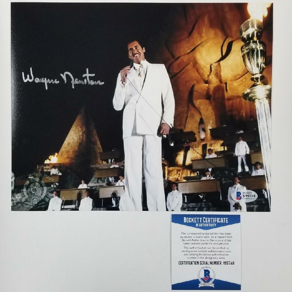 Wayne Newton signed 8x10 Photo Poster painting #5 Las Vegas Actor Singer Autograph ~ BAS COA