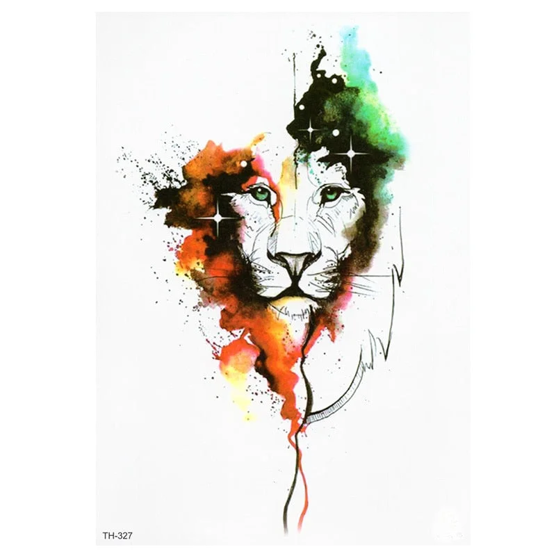 Waterproof Temporary Tattoo Sticker Butterfly Flower Wing Fake Tatto Flash Tatoo Tatouage Temporaire Back Chest For Women Girl