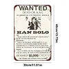 Wanted - Vintage Metal Signs - 20*30cm/30*40cm - Movie